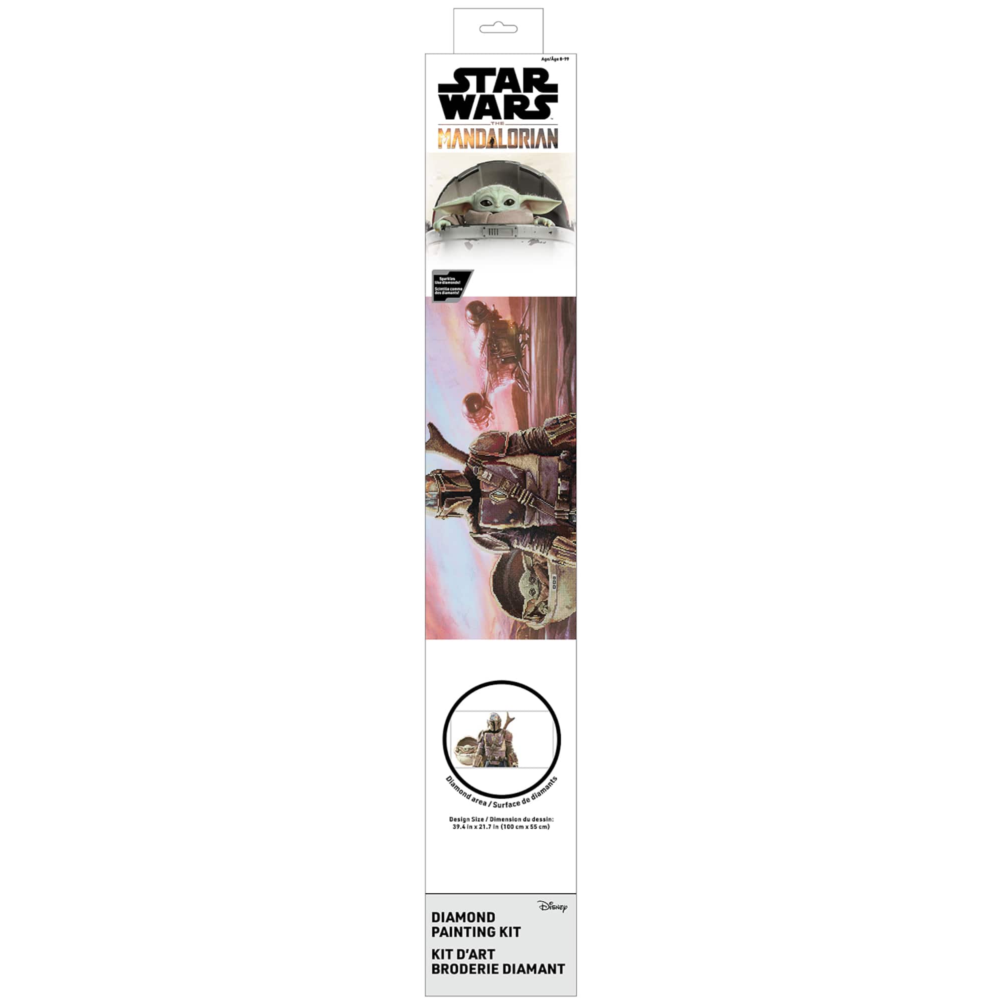 Camelot® Dots The Mandalorian Panorama Diamond Painting Kit